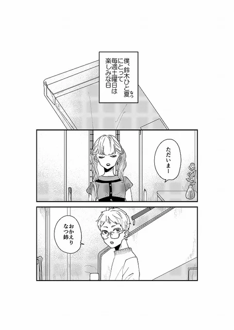 【創作】ロリ飯スピンオフ1/3【1】
ロリータ飯のスピンオフになります。
本編から少し遡って、なつ子の弟、ひと夏(ひとなつ)のお話。 