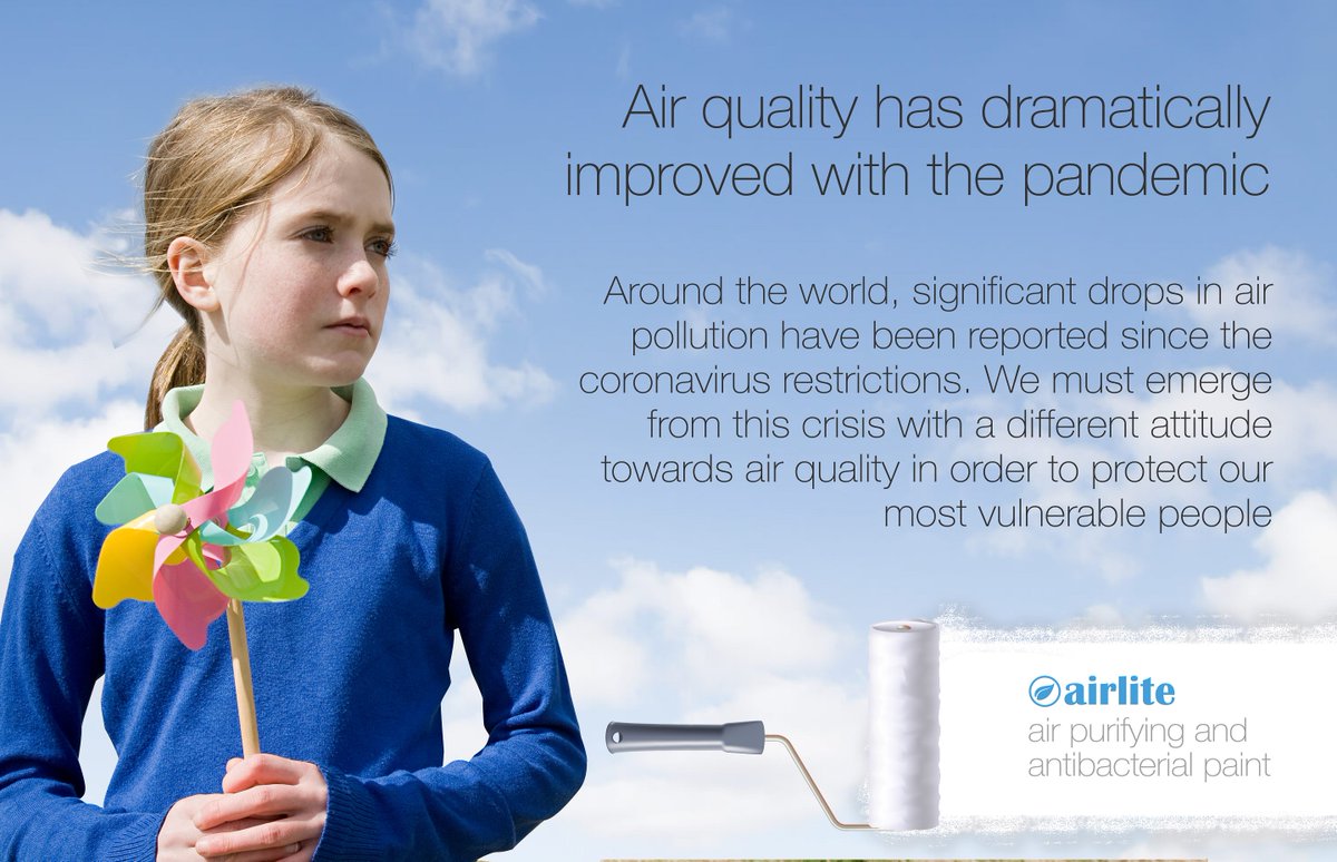 AirliteUK's tweet photo. Global restrictions have greatly reduced our exposure to #AirPollution. When #lockdown ends, we must do all we can to keep our air clean. 
#stayhome #safehands #flattenthecurve #HighRiskCovid19 #worldhealthday #cleantechnology #wesharethesameair 
 #airpurifier @WHO #HealthforAll https://t.co/fIgK1aqr61