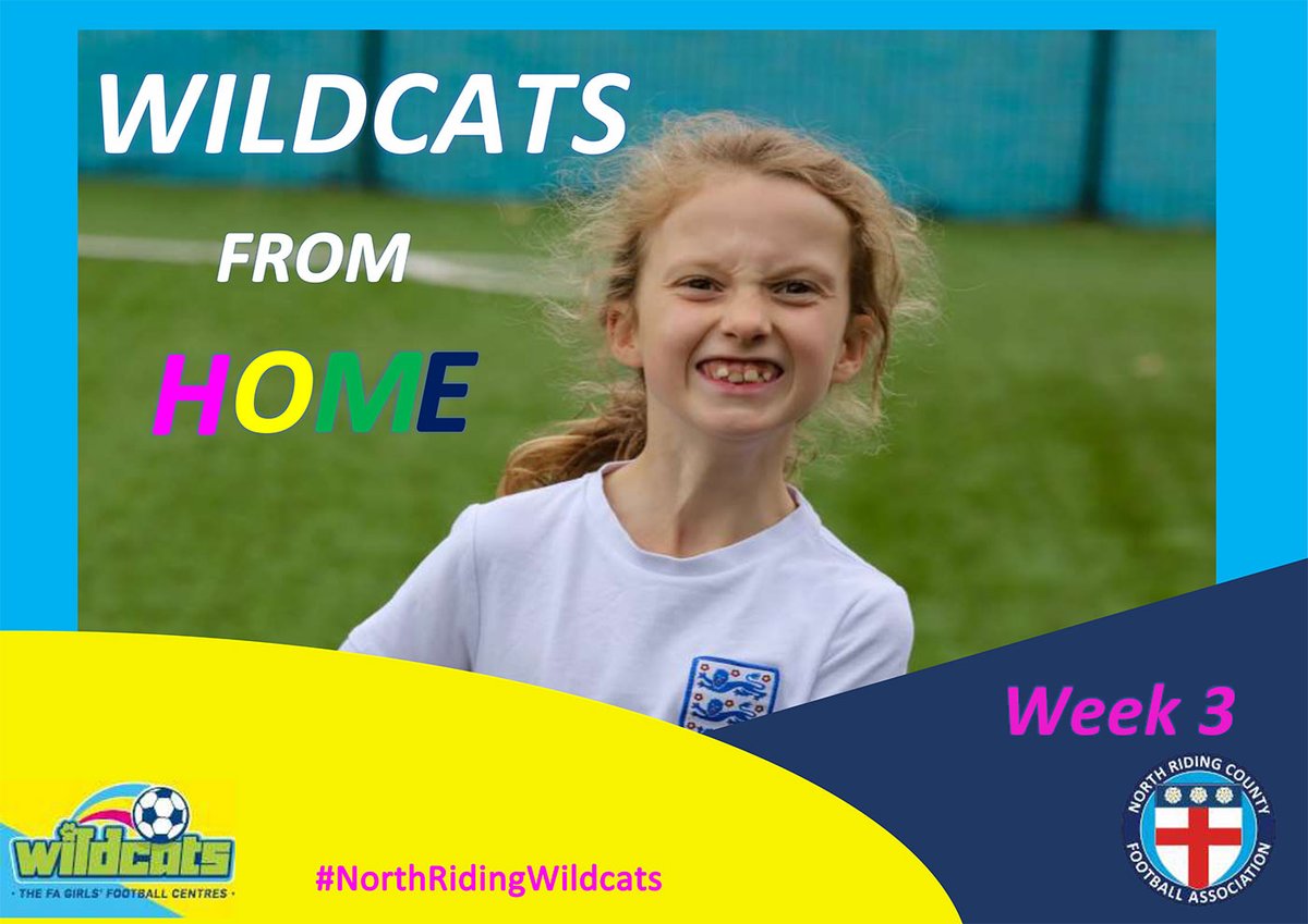 NorthRidingFA's tweet photo. 🏠 WILDCATS FROM HOME 🏠

It's time for Week 3️⃣ of #WildcatsFromHome!

Get started with this week's activities by downloading the guide below ⬇️

🔹 https://t.co/oIhTvqGYvP

#NorthRidingWildcats https://t.co/6aBDo44Myg