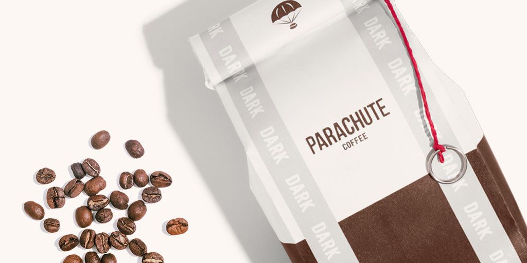 Our dark roast is strong, round, a little bitter, and comfortably rich. We like to call him “The Professor”. #parachutecoffee #coffeesubscription #coffeedelivery