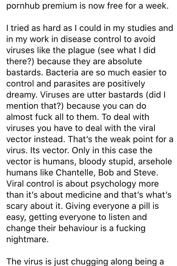 Found this post on Facebook and I love the fury. Short thread. #StayHomeSaveLives