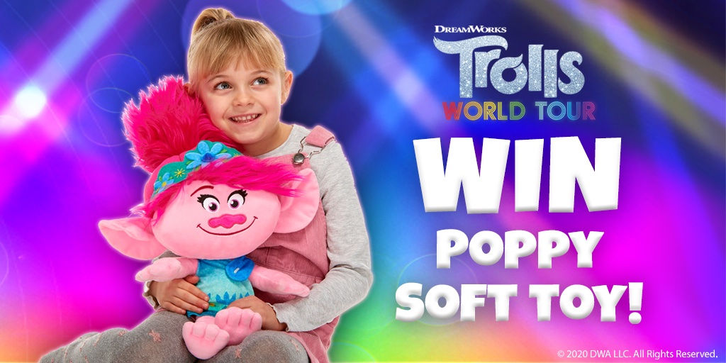 #Competition time! To celebrate the release of #TrollsWorldTour on demand we have an 18 inch XL Poppy Soft Toy from our official #TWT movie collection up for grabs! RT&amp;FLW for a chance to #win! Closes 09.04.20. 
 
Our XL Poppy Plush is on sale in Argos! ➡️argos.co.uk/product/4882619
