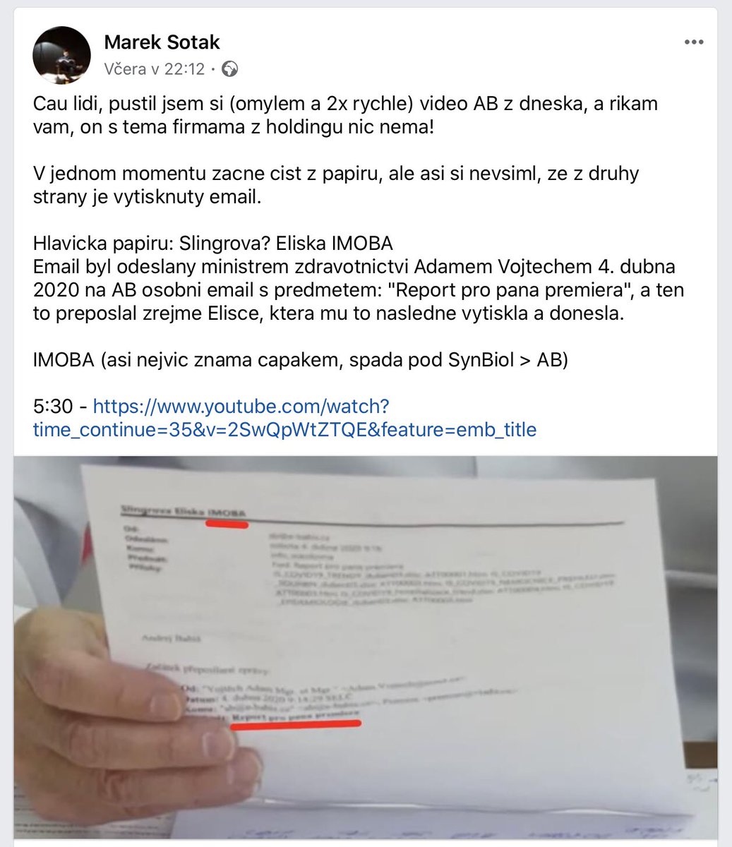 PetrosKecyaPoli's tweet photo. Kdyby někoho ze @NSZ_info , @PolicieCZ nebo z médií zajímalo jak je to s tím neexistujícím konfliktem zájmů u Babiše a se zapojením ministrů ANO a Babiše samotného, do aktivit Holdingu 😉. #Agrostat #mafie https://t.co/ffpJjtwhhi