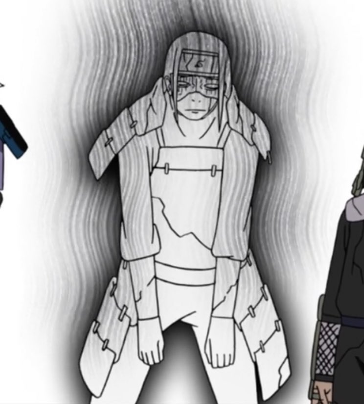 Эскиз тату урагана хокаге на руке