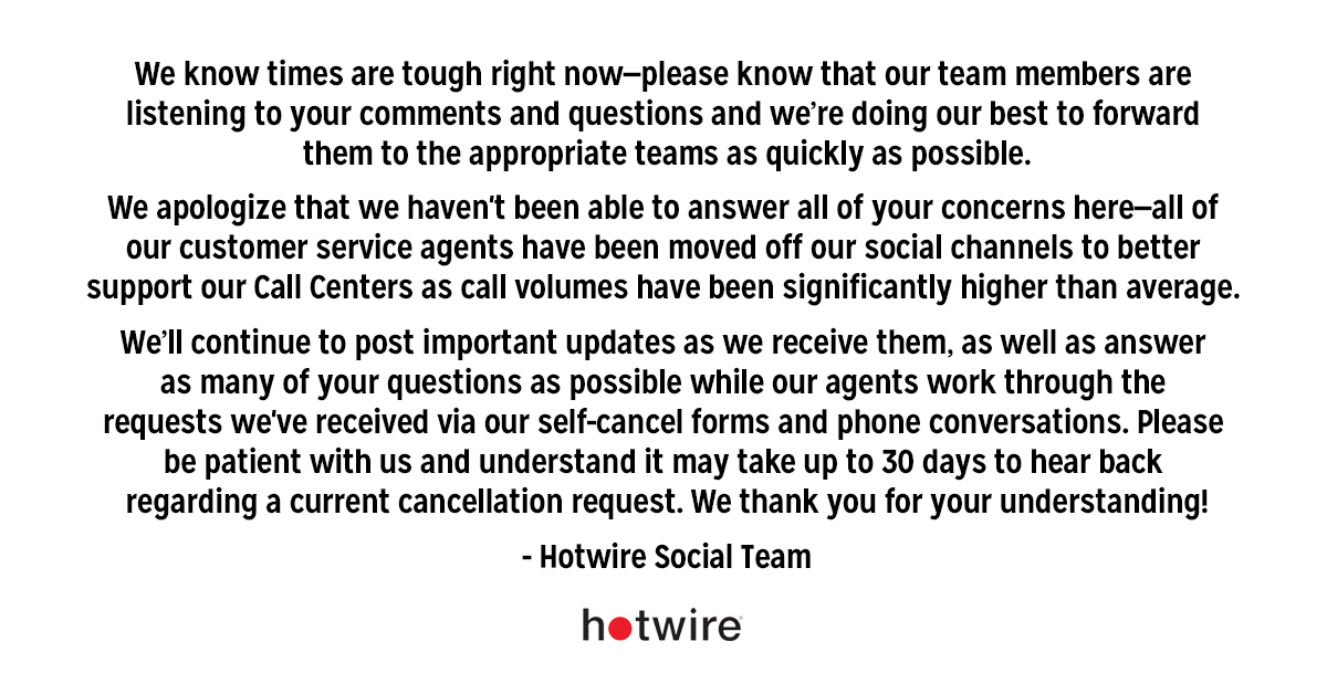 Hotwire tweet media