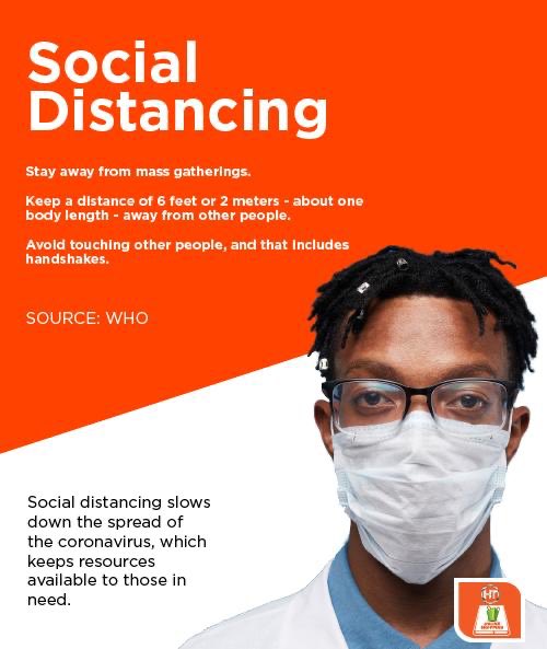Practice social distancing in order to protect yourself, your loved ones and your community
#prevention 
#COVID-19
#socialdistancing