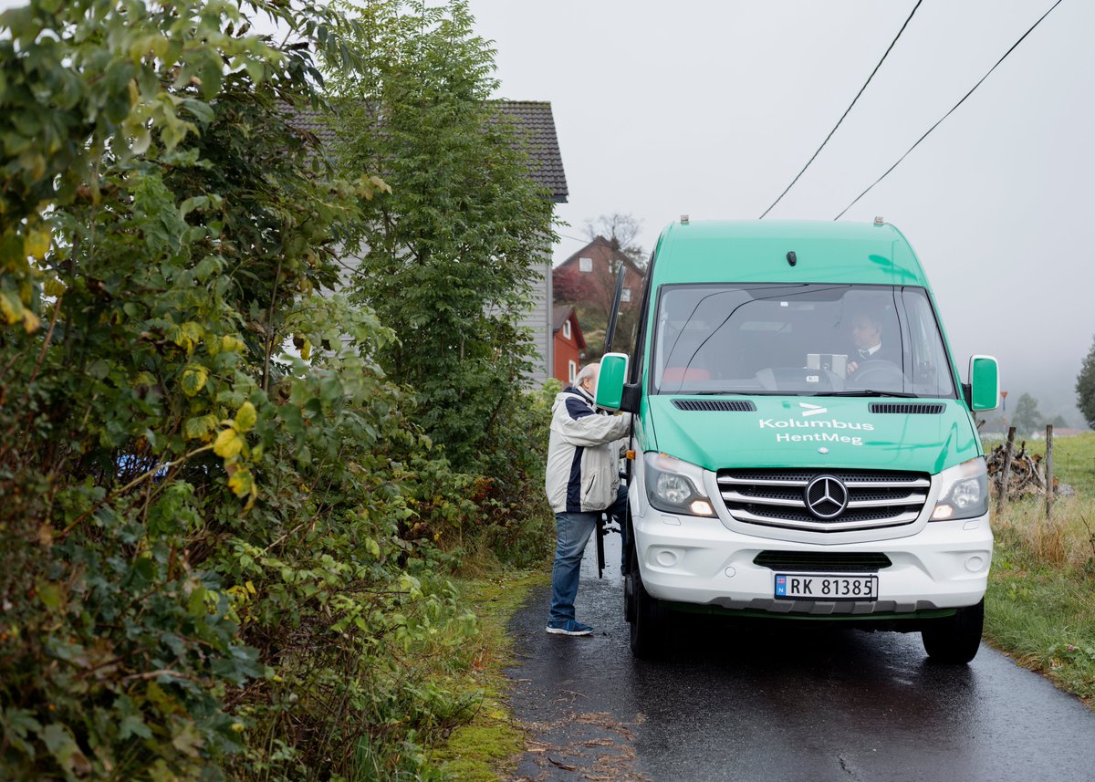 RESPONSE_eu's tweet photo. Bus-on-demand service is changing the everyday life of residents in several Norwegian small towns.
Read the blog about the #responseDRT pilot by @Kolumbus_no: https://t.co/sGqcEwODIV https://t.co/fV2xE1nymt