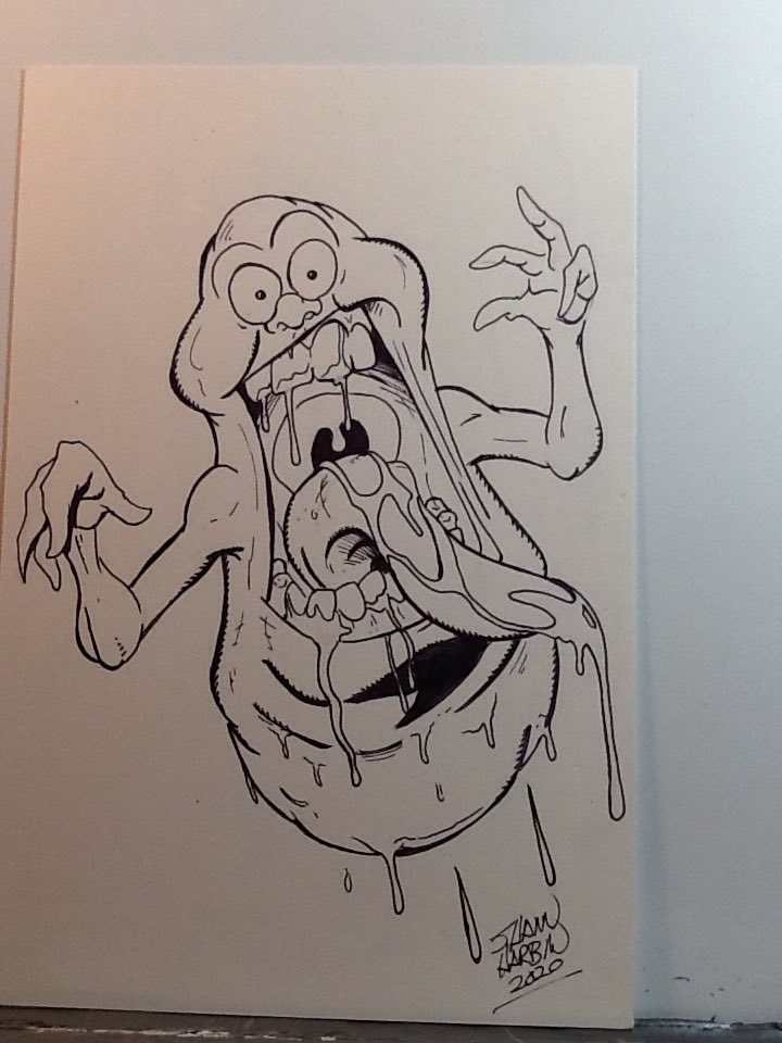 LaciLaceWings's tweet photo. #TheRealGhostbusters #ghosterbusters #slimer #petervenkman #egon #winston #comic #art #sketch #SaturdayMorning @ebay @Ghostbusters @GhostbustersNet @GBW_AR https://t.co/gDoroaNHWq https://t.co/aObTu8dPUG