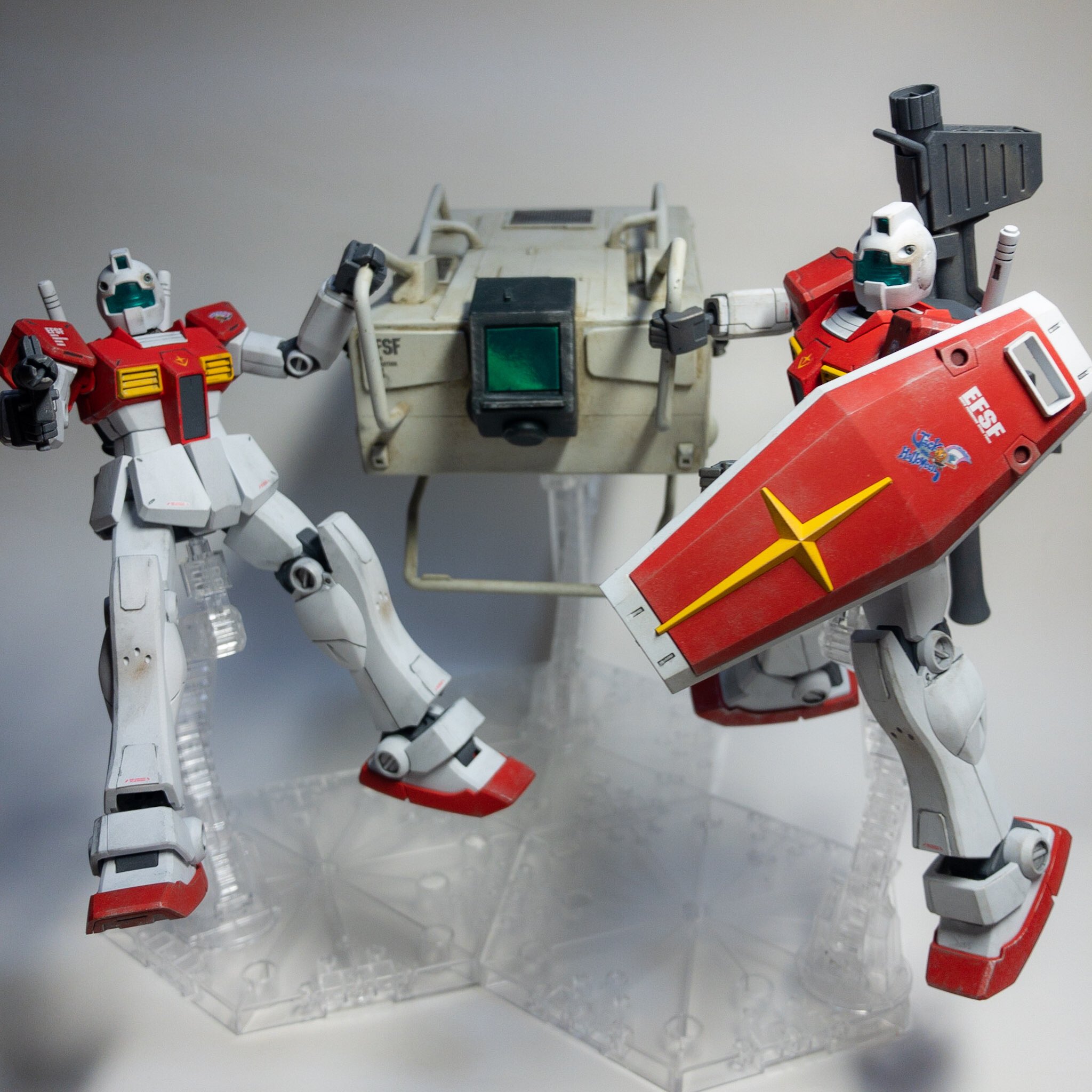 富士急ハイランド限定】HGUC RGM-79ガンダム・ザ・ライド 限定版ジム