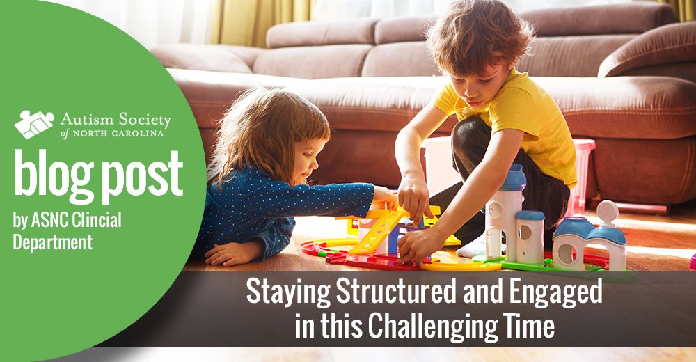 AutismSocietyNC's tweet photo. This is a challenging time for our loved ones with autism. We have ideas to help, including a lengthy list of activities for when you're stuck at home. https://t.co/MuCwkNzORG https://t.co/oacRRSDALL