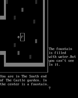 8. Castle AdventureUna aventura ASCII super currada, que me daba un poco de miedo jugar sólo porque aparecían ogros (ver imagen xDDD).Mi padre jugaba conmigo e hizo un mapa del castillo en papel (no había internet en la época)Mezclaba cursores con comandos en inglés