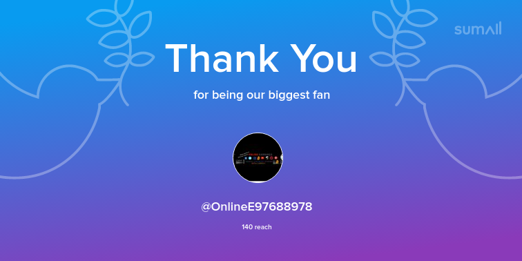 Altoz15's tweet photo. Our biggest fans this week: OnlineE97688978. Thank you! via https://t.co/KWwqr11Vvb https://t.co/DpINKR5Pev