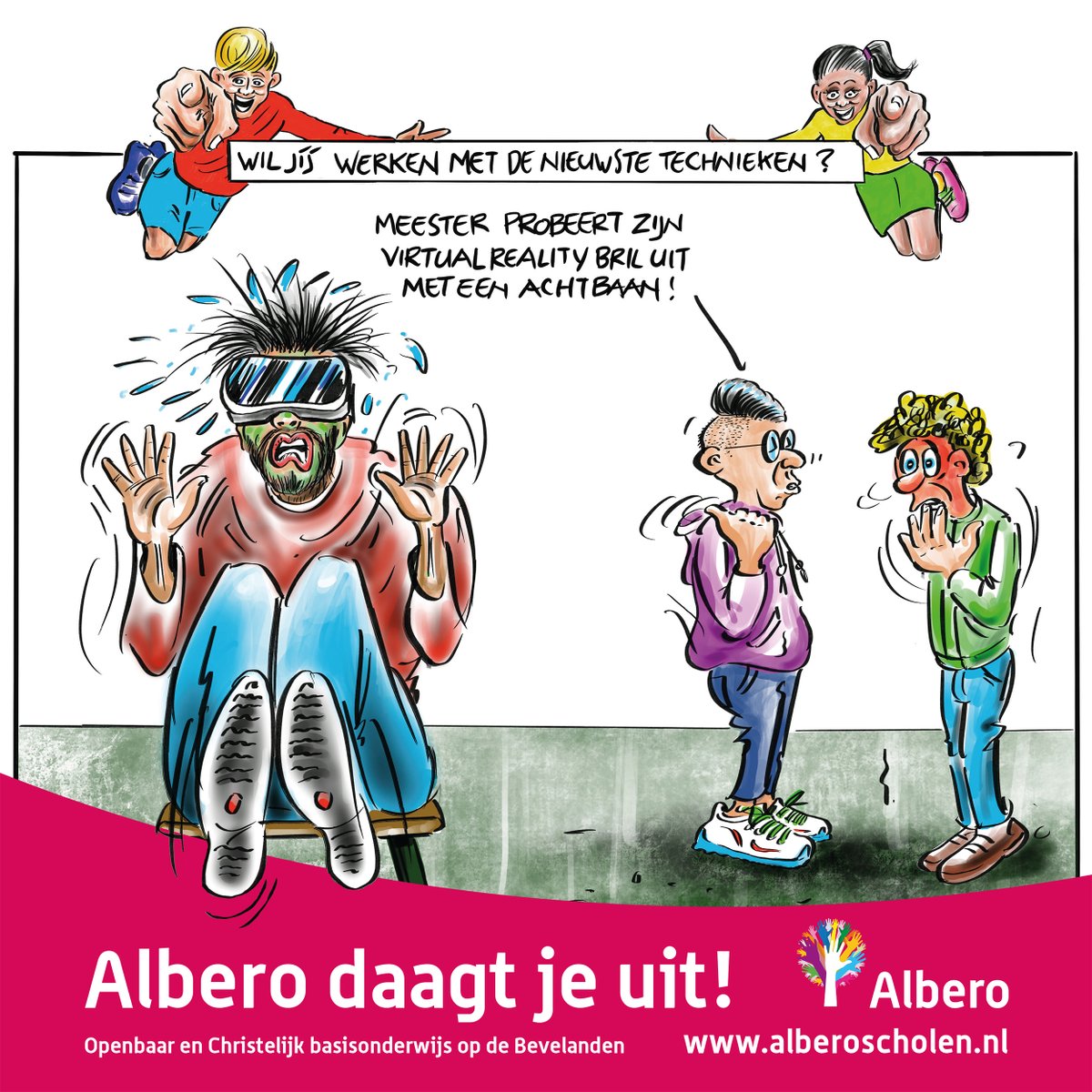 Op zoek naar een nieuwe uitdaging...? Kom dan bij 
<a href="/Alberoscholen/">Albero</a> werken! Welkom!!