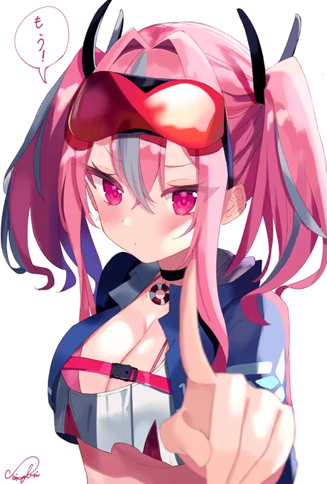 #アズールレーン 
またこんな事したらオシオキしちゃうぞ?

ブレマートンちゃん可愛い 