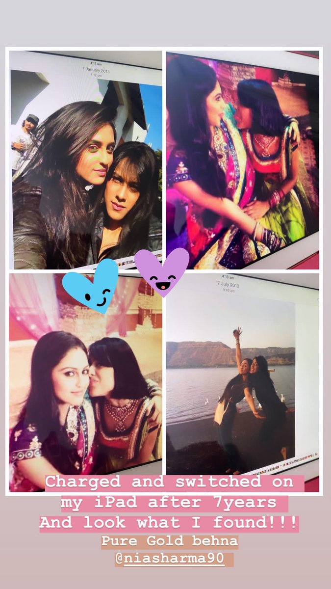 I_stan_queeNIA's tweet photo. What a day 🥺🥺
1. Re-run of #ehmmbh on #StarPlusHD &amp; #StarUtsav 💃💃
2. #Throwback to the most Memorable Memories of #KryNia #JeeMan

#NiaSharma #KrystleDSouza 
@Theniasharma @krystledsouza https://t.co/hdiktztiFL