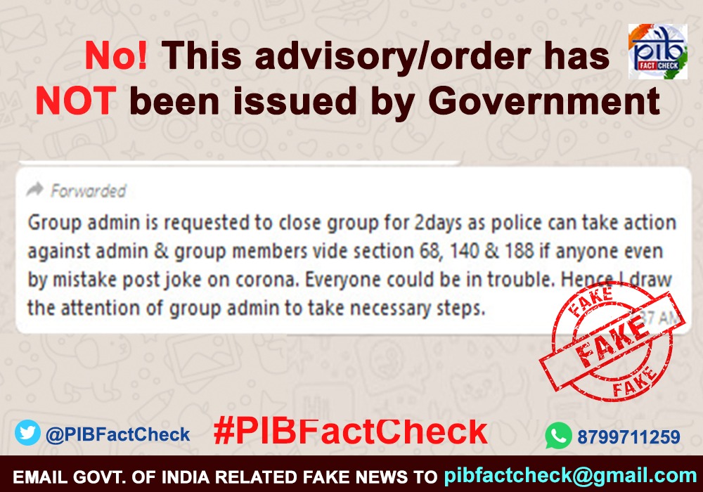 PIB Fact Check tweet media