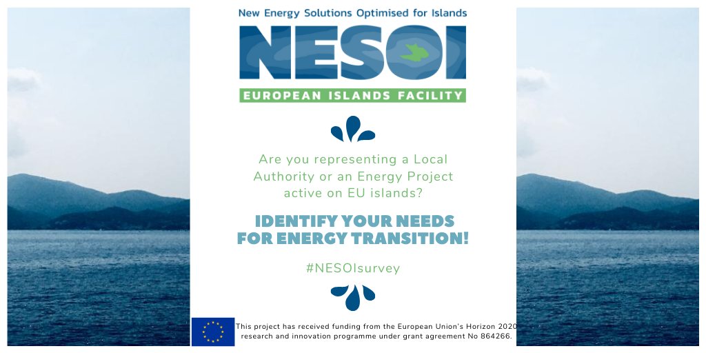 nesoi_energy's tweet photo. 4️⃣ MORE DAYS to take part in the #NESOIsurvey and share your challenges as an #EUisland!
Become a locomotive of European #EnergyTransition and participate now❗
https://t.co/4F4f0y1FTR https://t.co/zBon8bIFIU