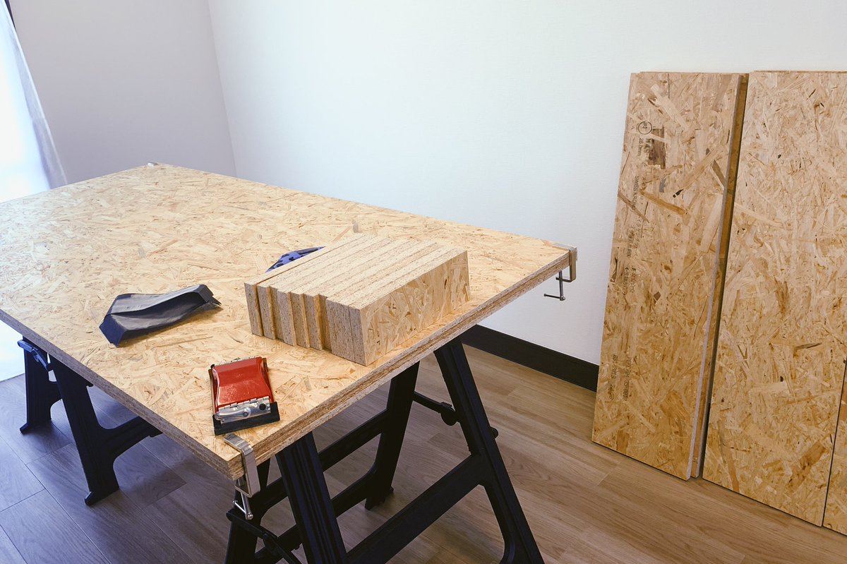 Asamiimasa Designer Osb合板切ってもらってdiy 材料費全部で2万しないで作業台と背高めの本棚 Asamiimasa Designer Osb合板切ってもらってdiy 材料費全部で2万しないで作業台と背高めの本棚