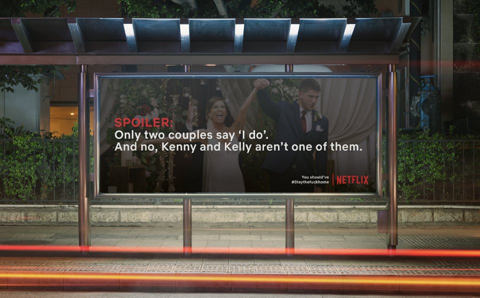 Karthik Pa Twitter Remember That Massively Viral The Good Digital Viral Netflix Spoilers Billboard Idea To Keep You At Home That Wasn T From Netflix And Did Not Go To Billboards At All But