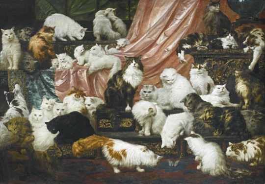 lisaehlin's tweet photo. Today turned out really bad. So can we talk about the "My Wife's Lovers" painting from 1891 by Carl Kahler instead? https://t.co/TNCnSosocZ