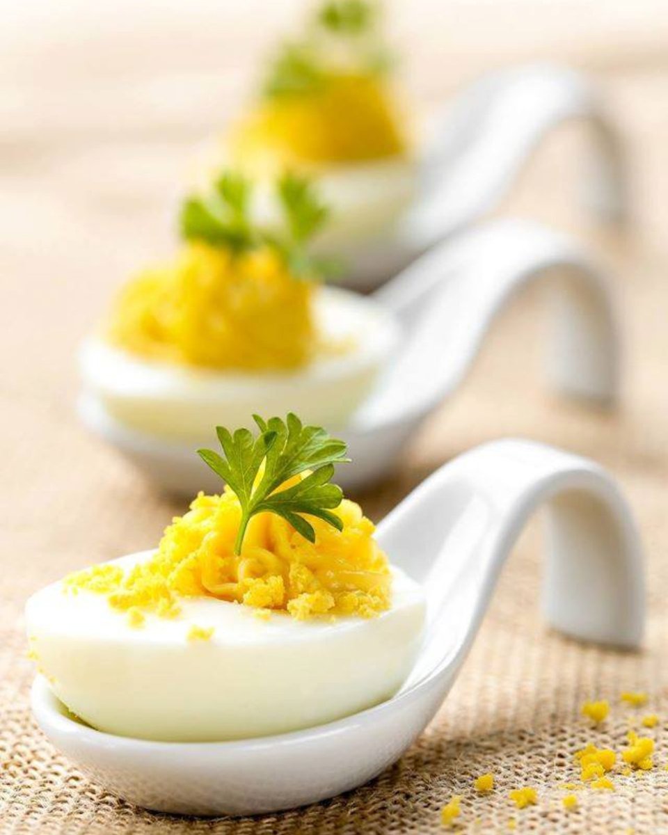 Cuisine Et Mets On Twitter Oeufs De Caille Mimosa Https T Co