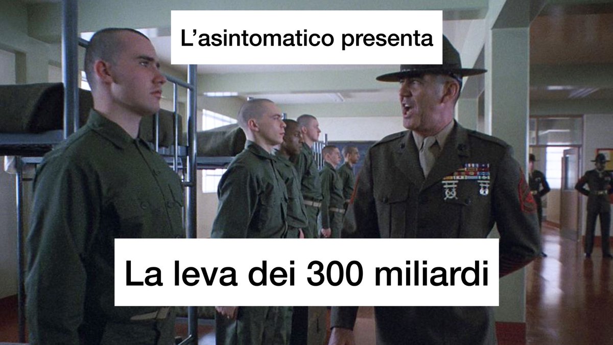 L'asintomatico tweet media