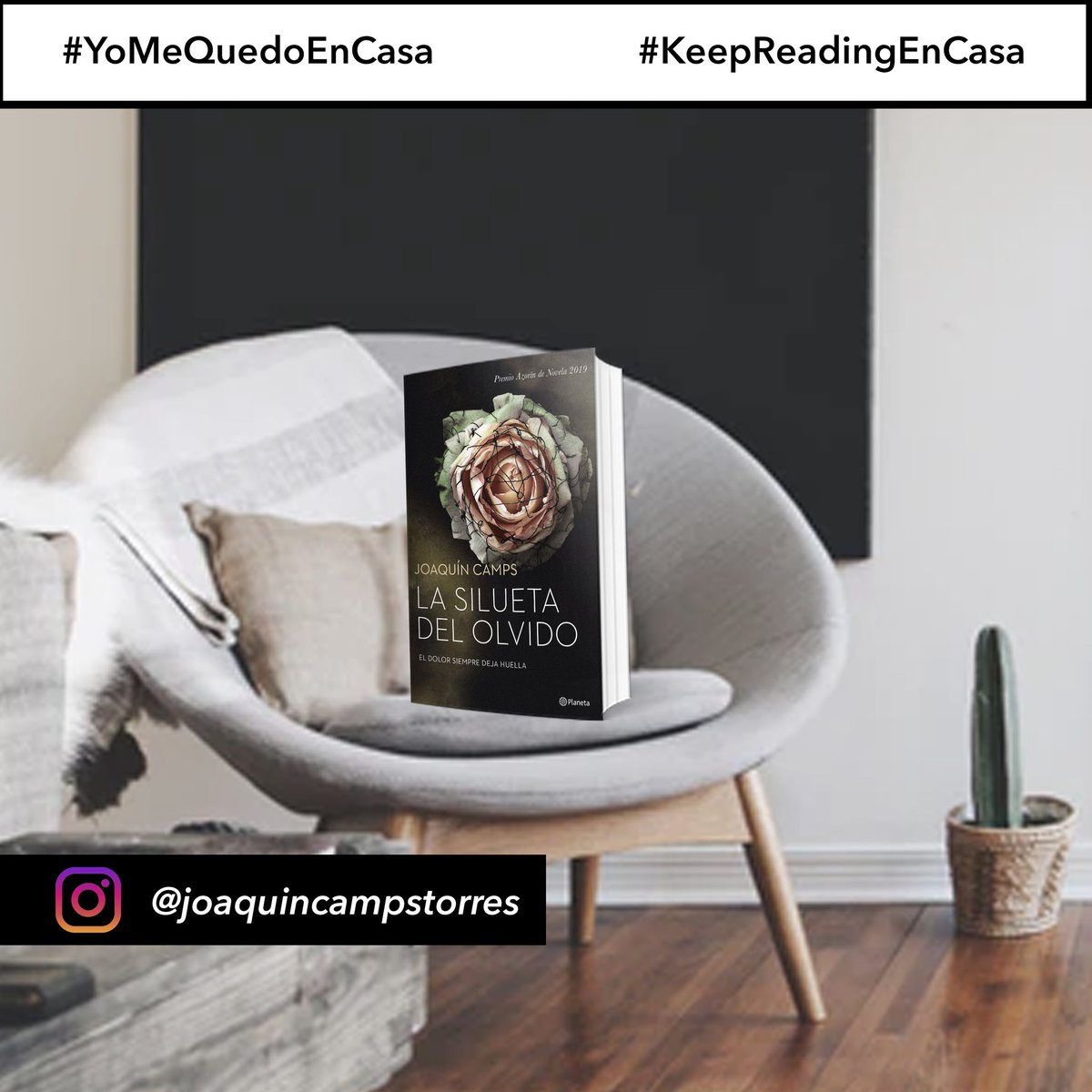 Mañana, a las 18h., directo en Instagram para hablar de "La silueta del olvido"