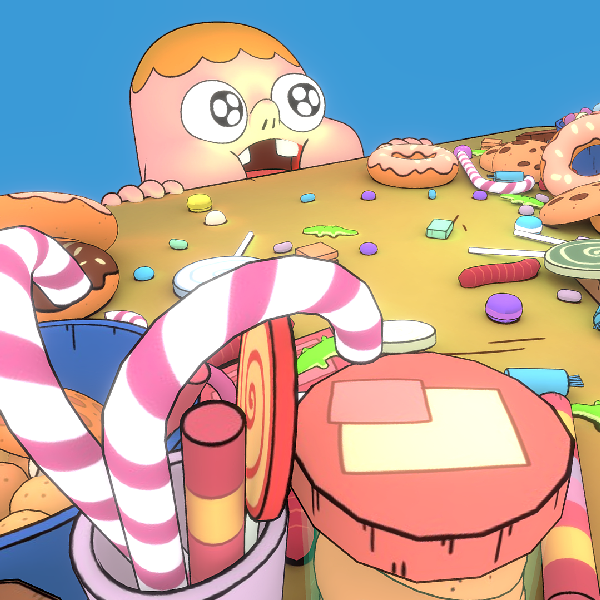 blackspire17's tweet photo. Clarence lusting over some sweets! #clarence #CartoonNetwork #3dart https://t.co/7QrLI36j03