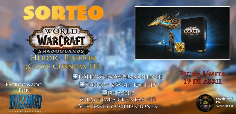 sombrasazeroth's tweet image. 🎁¡Sorteo de una nueva clave EU de Shadowlands - Heroic Edition!🎁

¡Patrocinado por Blizzard!

➡️Follow @sombrasazeroth 
➡️Follow @Warcraft_ES 
➡️RT a este tweet

Termina el 19 de abril

#giveaway #sorteo

Consulta bases, condiciones y contenido:
⬇️⬇️⬇️

sombrasenazeroth.com/2020/04/06/sor…