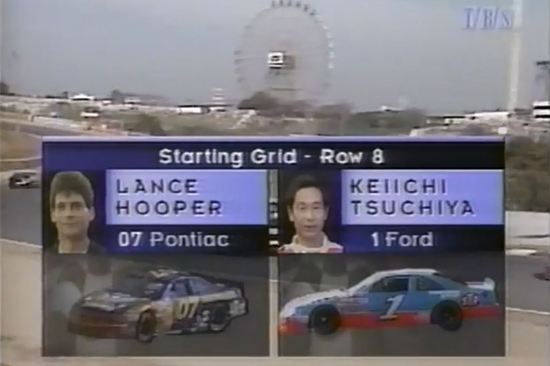 There were some entries from Japanese drivers at the NASCAR exhibition races at Suzuka in the 1990s but for some reason I had not known that Keiichi Tsuchiya had raced in some until a recent  @NASCARonReddit post and it gets more interesting from there.  https://bit.ly/2V4dflT 