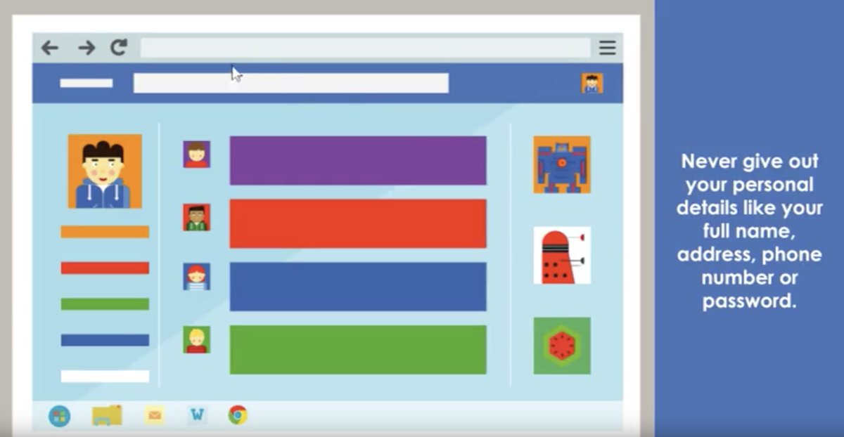 Anomaly_Edu's tweet photo. Helping children understand how to keep safe online, be kind and think of others. #Safety #Cyberbulling #MobileSafety

A series of internet safety messages can be found here. Share or embed it into your #schools website.

https://t.co/WVpcocTbeC

Keep children safe and informed! https://t.co/QG8euGsS2Q