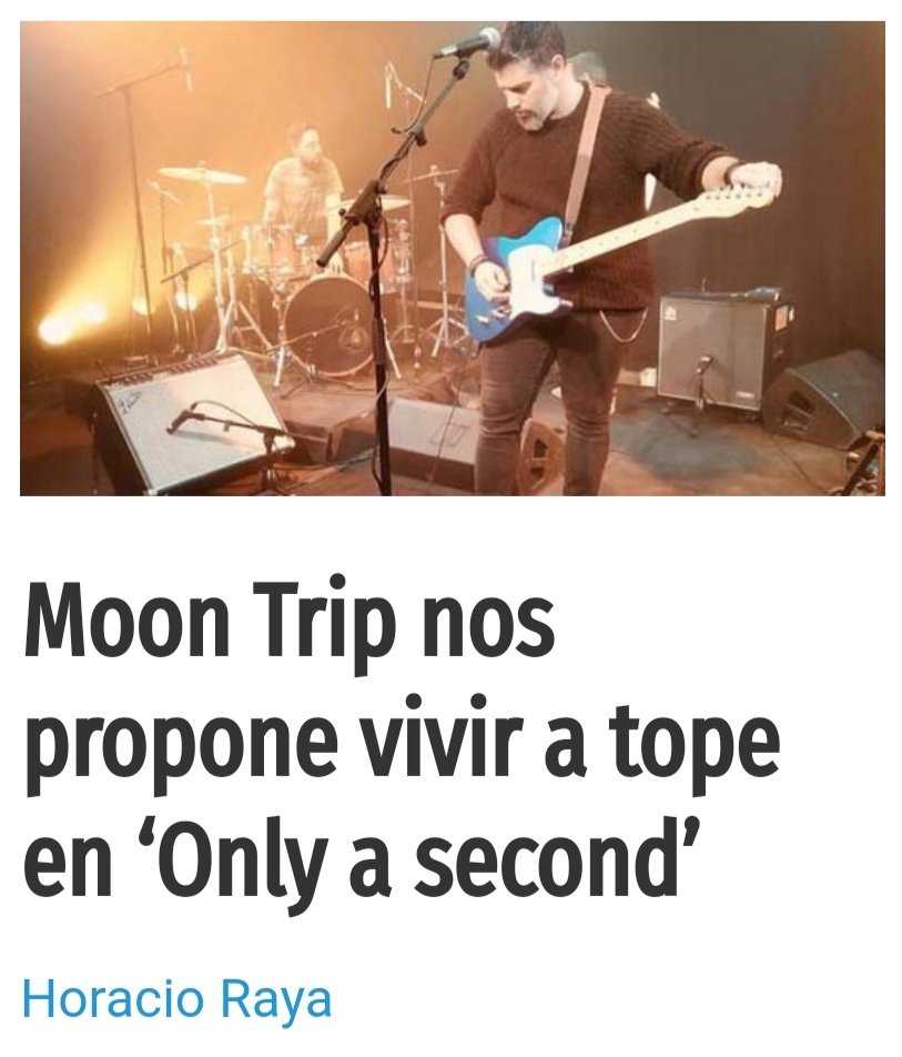 SDisonante's tweet photo. Moon Trip (@moontripmusic) acaba de presentar a través de nuestra web su nueva canción, "Only a second". Puedes escucharla, ver el video y conocer todos sus detalles desde este enlace: https://t.co/yhAQitk9j5 https://t.co/2oKfgke2mW