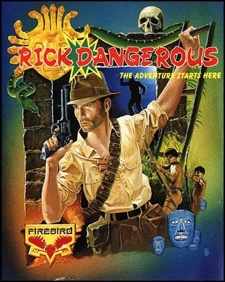 26. Rick DangerousInspirado claramente en Indiana Jones con cartuchos de dinamita, realmente este juego nunca lo llegué a tener, pero lo jugaba cada vez que iba a casa de mi tía en su 386 (y ella si tenía pantalla a color! xD)