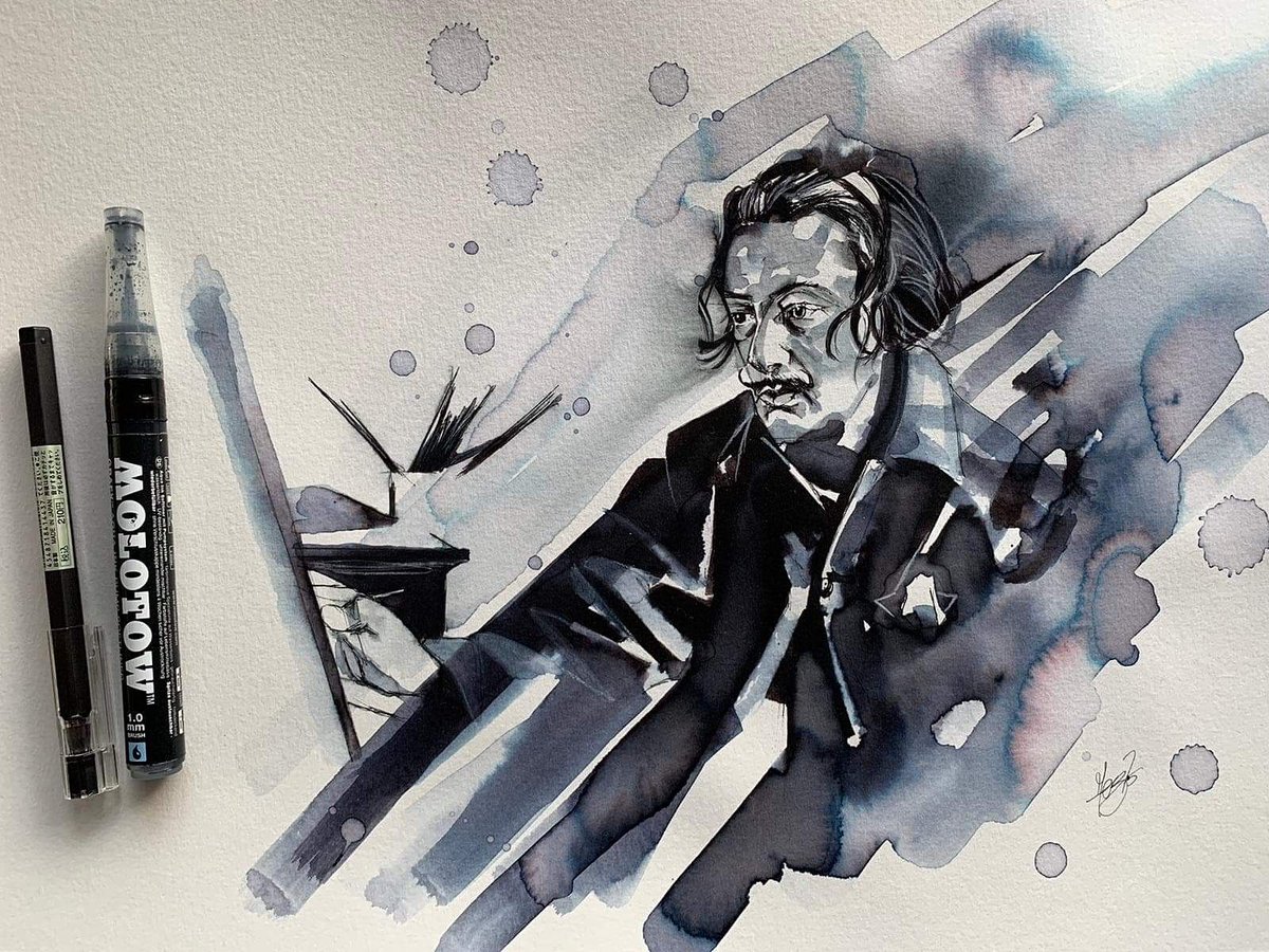 “Have no fear of perfection - you'll never reach it.”
#SalvadorDali
#watercolor on paper 
#salvador #art #dali #artist #surrealism #salvadordal #salvadordaliart #painting #salvadorfest #salvadordalitattoo #salvadordalimuseum #salvadorbahia #federicamasini #arte #dal #bhfyp #love