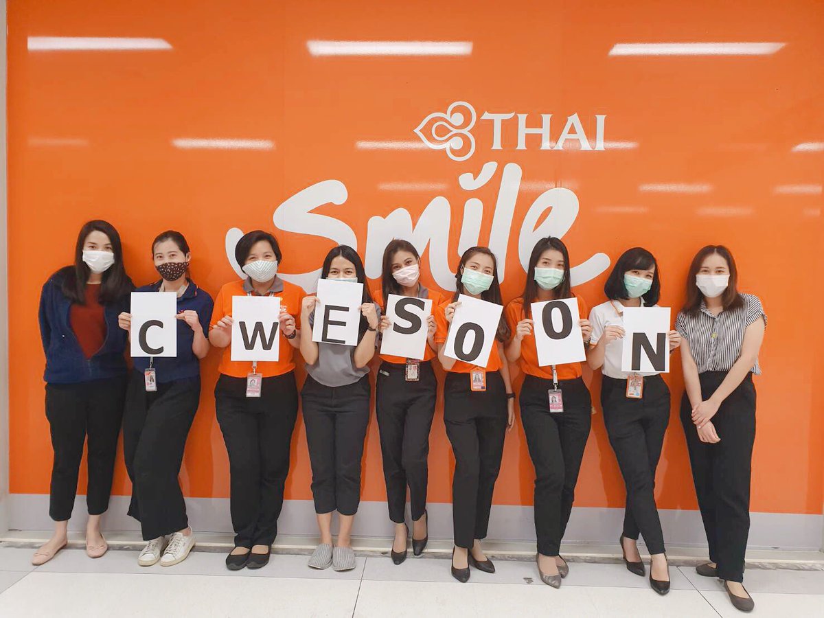 ThaiSmileAirway's tweet photo. ไทยสมายล์ขอปิดเทอมใหญ่ชั่วคราว ตามมาตรการป้องกันการแพร่กระจายของเชื้อไวรัสโควิด-19 ขอให้ทุกท่านดูแลสุขภาพให้แข็งแรง และปฏิบัติตามคำแนะนำต่างๆเพื่อหยุดเชื้อ หยุดการแพร่กระจาย แล้วเราจะกลับมาให้บริการทุกท่านด้วยรอยยิ้มที่สดใสกว่าเดิมอย่างแน่นอน รอเราด้วยนะคะ
#CWEsoon #SeeWEsoon https://t.co/DYEt8nPxFa