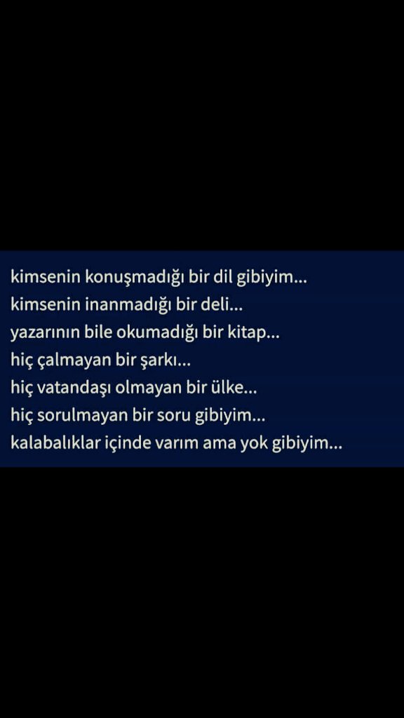 Ben ben degilim...🙄