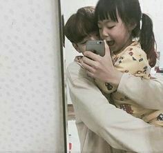 DK- raises his baby well- silly duo!!- everyday is full of laughter - makes the best breakfast for the whole fam - like scoups, he would let you rest and puts the baby to sleep - they would still play until she feels sleepy