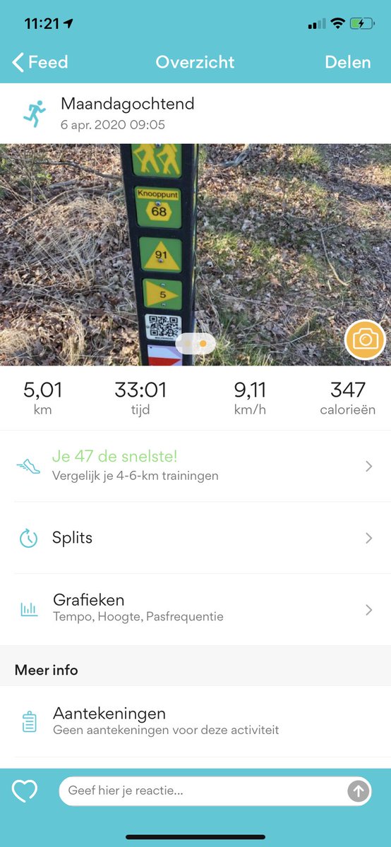 JoletteWils's tweet photo. Challenge #ababvitaal @ABABaccountants
Maandagochtend #running en #wandelen
Echt rustig op de #malpie https://t.co/z4zdqtkmIY