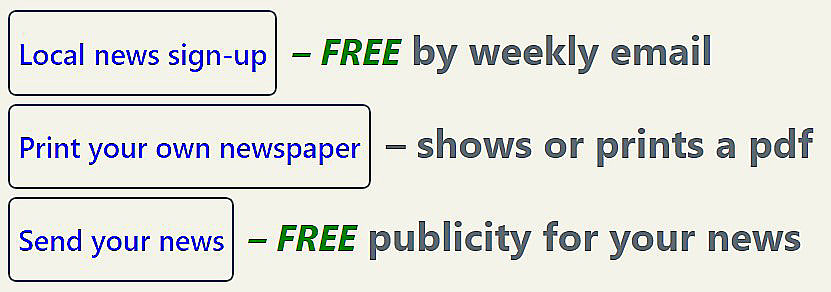The Thirsk newpaper will be weekly from Thursday. There is free publicity for anything you want people to know about (subject to editor's discretion!), or to sign up for your copy, go to VisitThirsk.org.uk/whatson