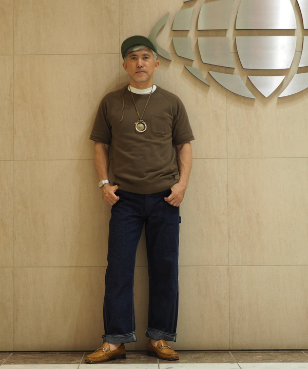BEAMS MEN｜ループウィラー LOOPWHEELER｜半袖 スウェット