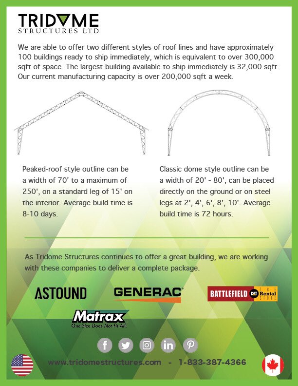 Tridome Structures tweet media