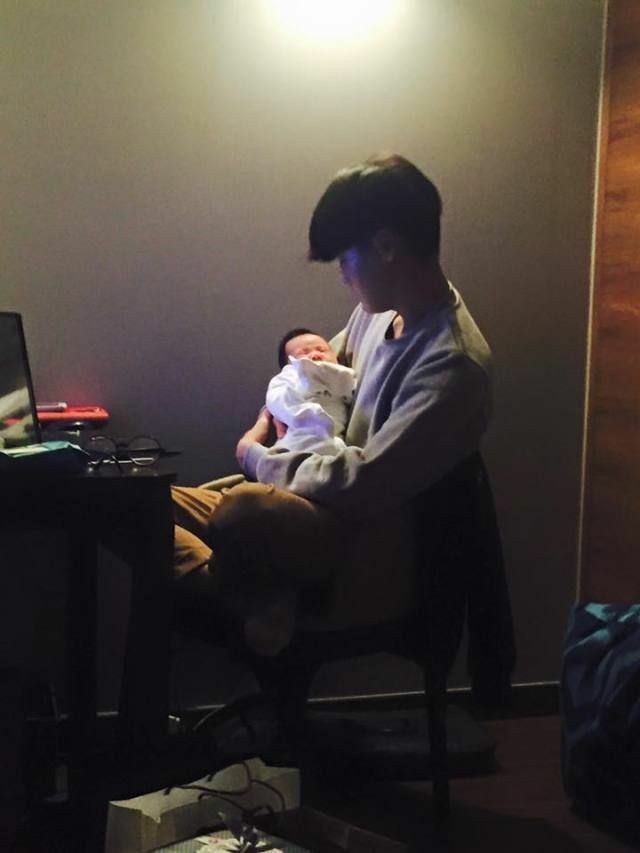 Mingyu [BIRTHDAY BOY]- overall soft for his baby- always cradling the baby in his arms - would often almost drop the baby and you, not allowing him to hold her for a week- would just sit beside you on the bed and just boops the baby's nose with a soft smile