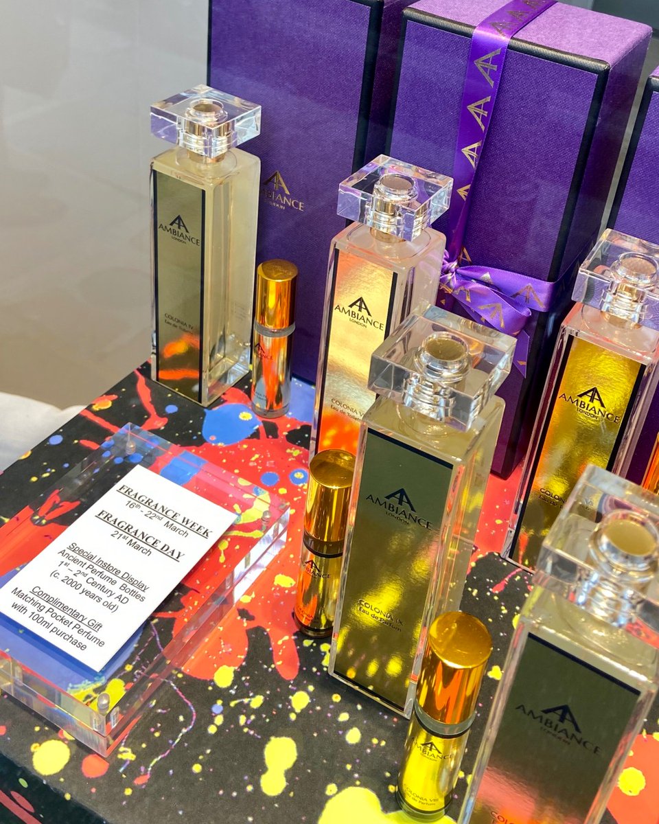 AncientAmbiance's tweet image. May your week be as fabulously fragrant as ever💜

ow.ly/CIu550z6c0e

#mondaymotivation #positivity #perfumepower #smellgoodfeelgood