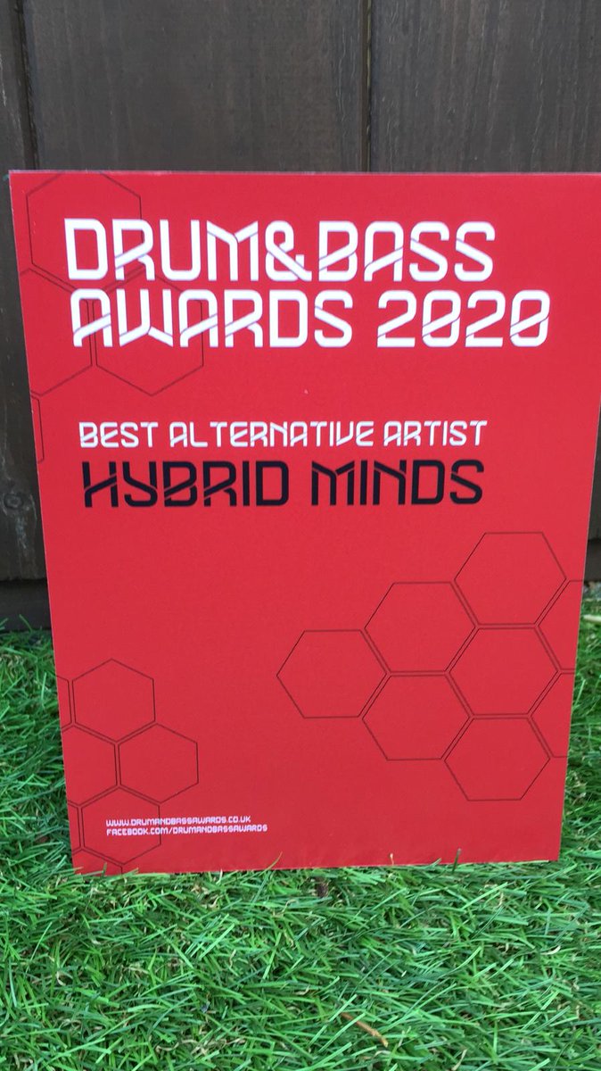 HybridMindsDNB's tweet photo. Thanks to the Drum and Bass Awards for making us their Best Alternative Artist of 2020 and for everyone who voted for us. ❤️ https://t.co/xekIMhGB4Z