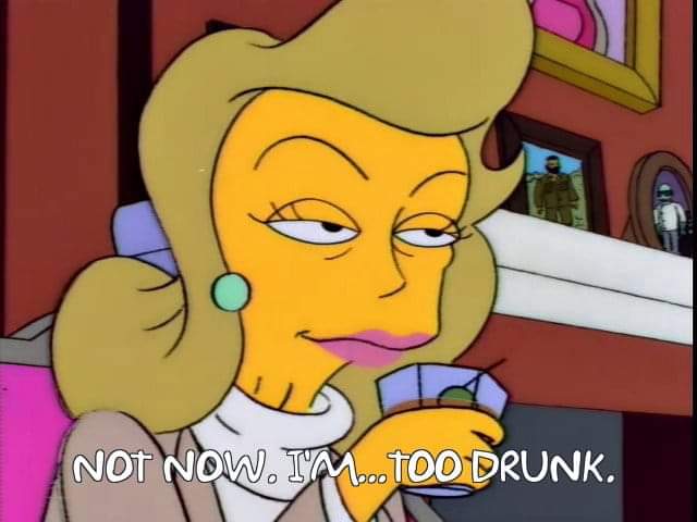 iresimpsonsfans's tweet photo. When your boss calls you at 11am looking for an important file but you're halfway through your quarantinnies https://t.co/YEXOyXIHYg
