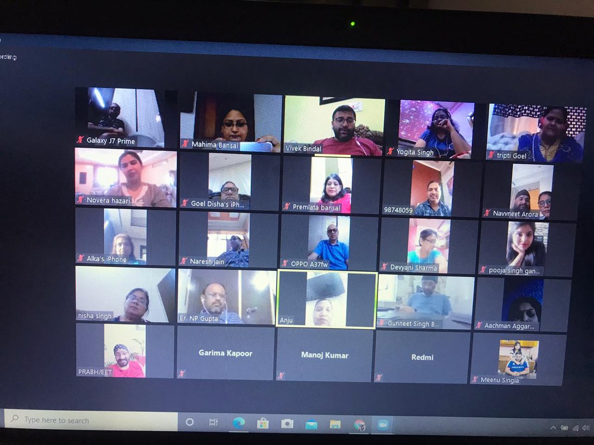 GangaramImas's tweet photo. Our second SUPPORT GROUP ONLINE MEETING was a huge success.
We thank each and every one of you to make this a successful and helpful event. Special thanks to 
@drvivekbindal @Masclinic @BansalDt
Stay Home..Stay Safe..
#supportgroup #online #weightloss #Thanks #staysafe #StayAlert https://t.co/otusHqrQ00