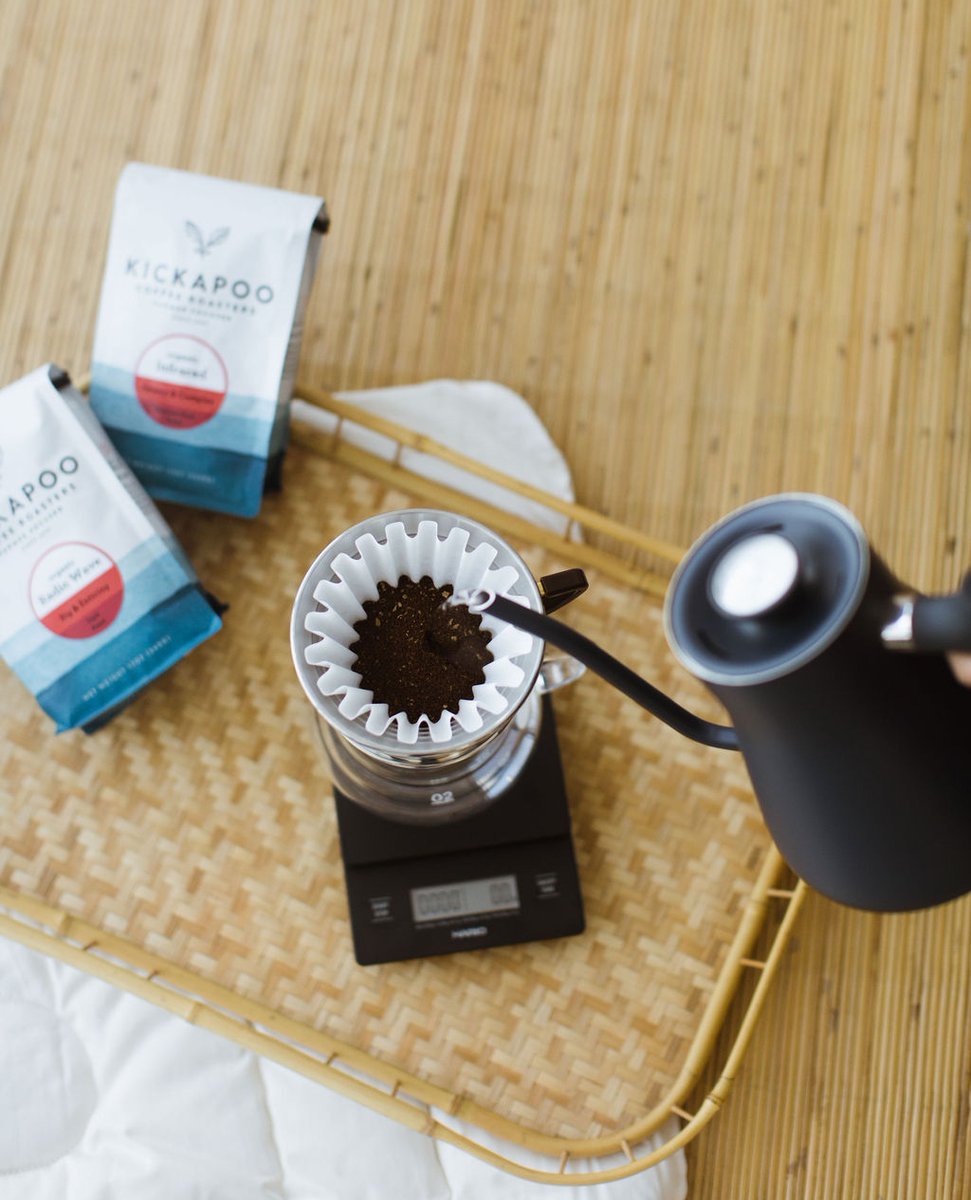 Stay home, brew better, save up to 25% off 🏡

(All coffee on sale at kickapoocoffee.com. Ends Wednesday at noon cst!)