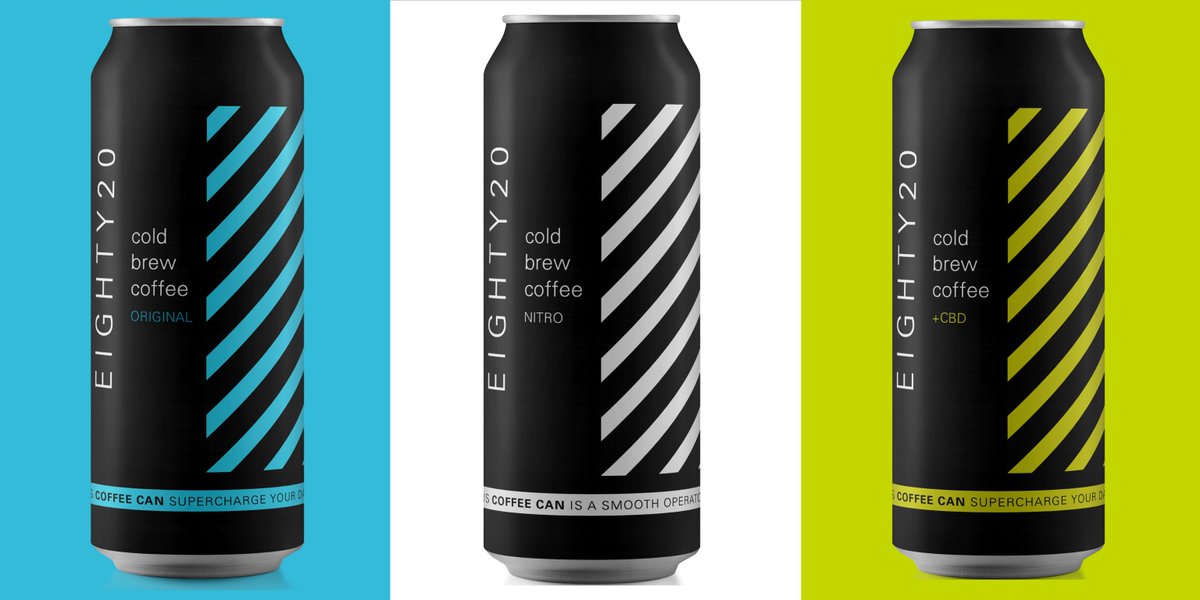 Introducing the new eighty20 range!

original - the OG 💥 

nitro - the OG but way smoother 😎

+cbd - the chilled OG 🌿

Available to pre order very soon!

#thiscoffeecan #notformugs