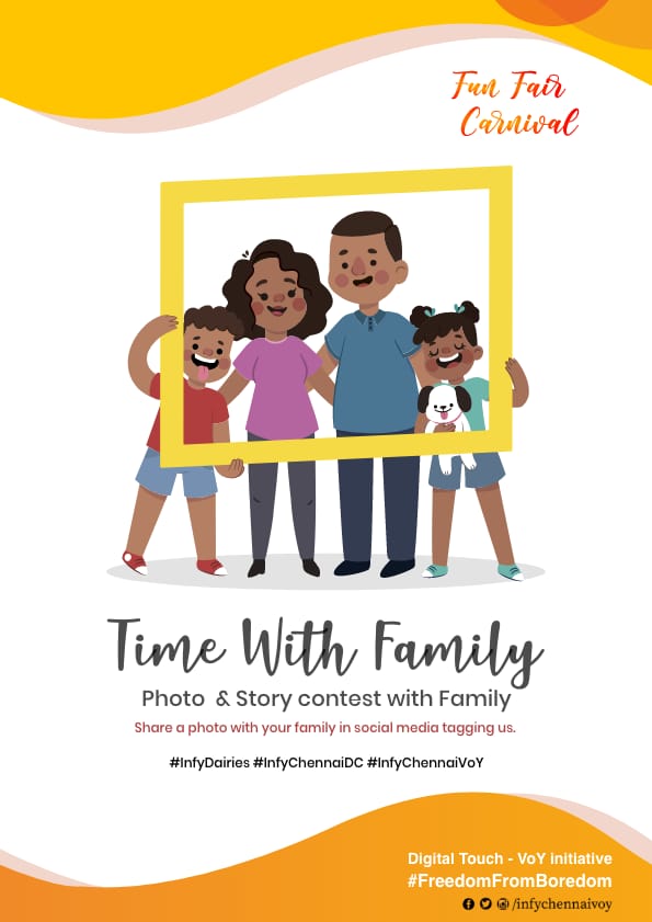 infychennaicm's tweet photo. Take a photo with your family or write a story about time spent in lockdown with family and share with us with hashtags #InfyDiaries #InfyChennaiVOY #InfyChennaiDC. 
@ms_suryanarayan @itskdinesh @iamashiqmiandad https://t.co/WnShnfQ00D