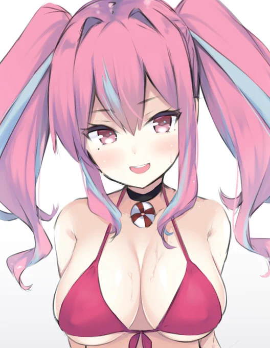 なんかここ暑くない?#アズレン #ブレマートン 
